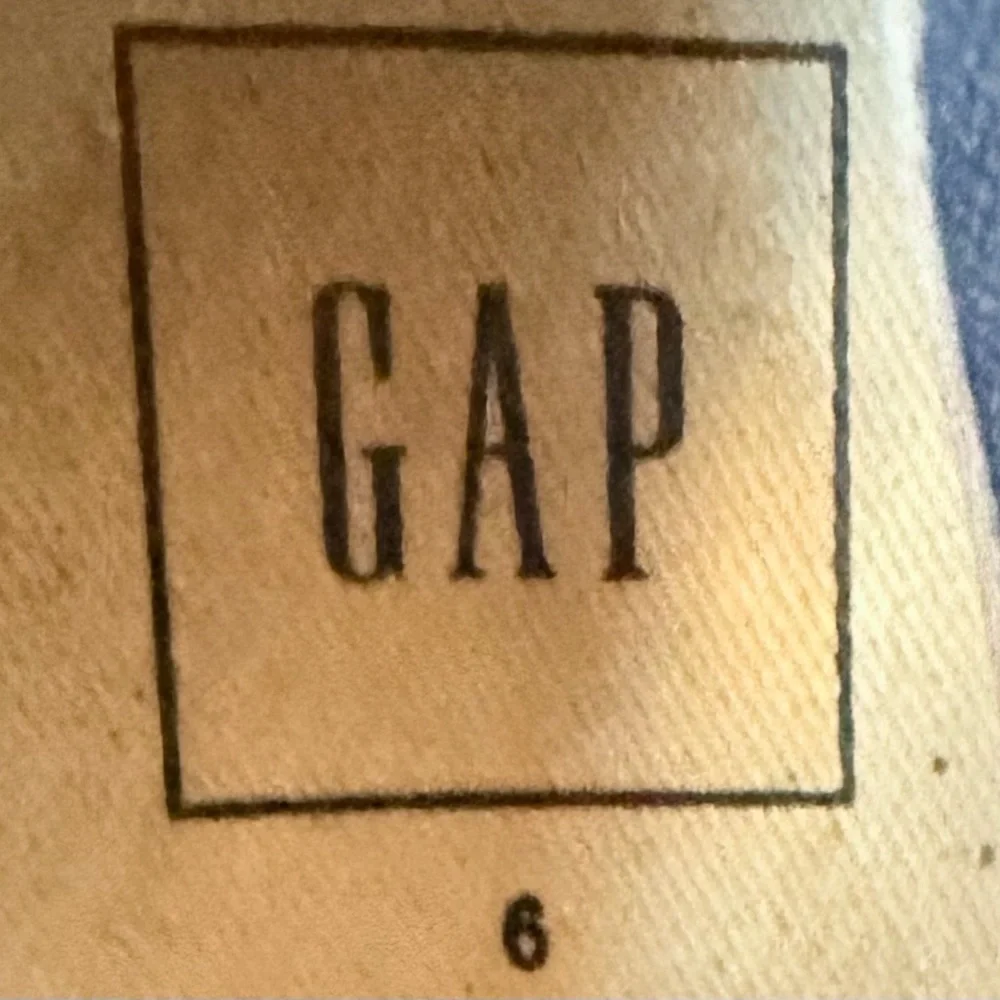 GAP Blue Denim Slip-On Shoes